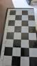 友邦（UB） 国际象棋黑白色磁性可折叠便携培训教学用棋露营(中号) 实拍图