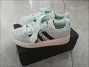 adidas 面包鞋 GRAND COURT BASE 00s休闲板鞋平底鞋男女阿迪达斯 薄荷绿/黑色/汉玉白   43 实拍图