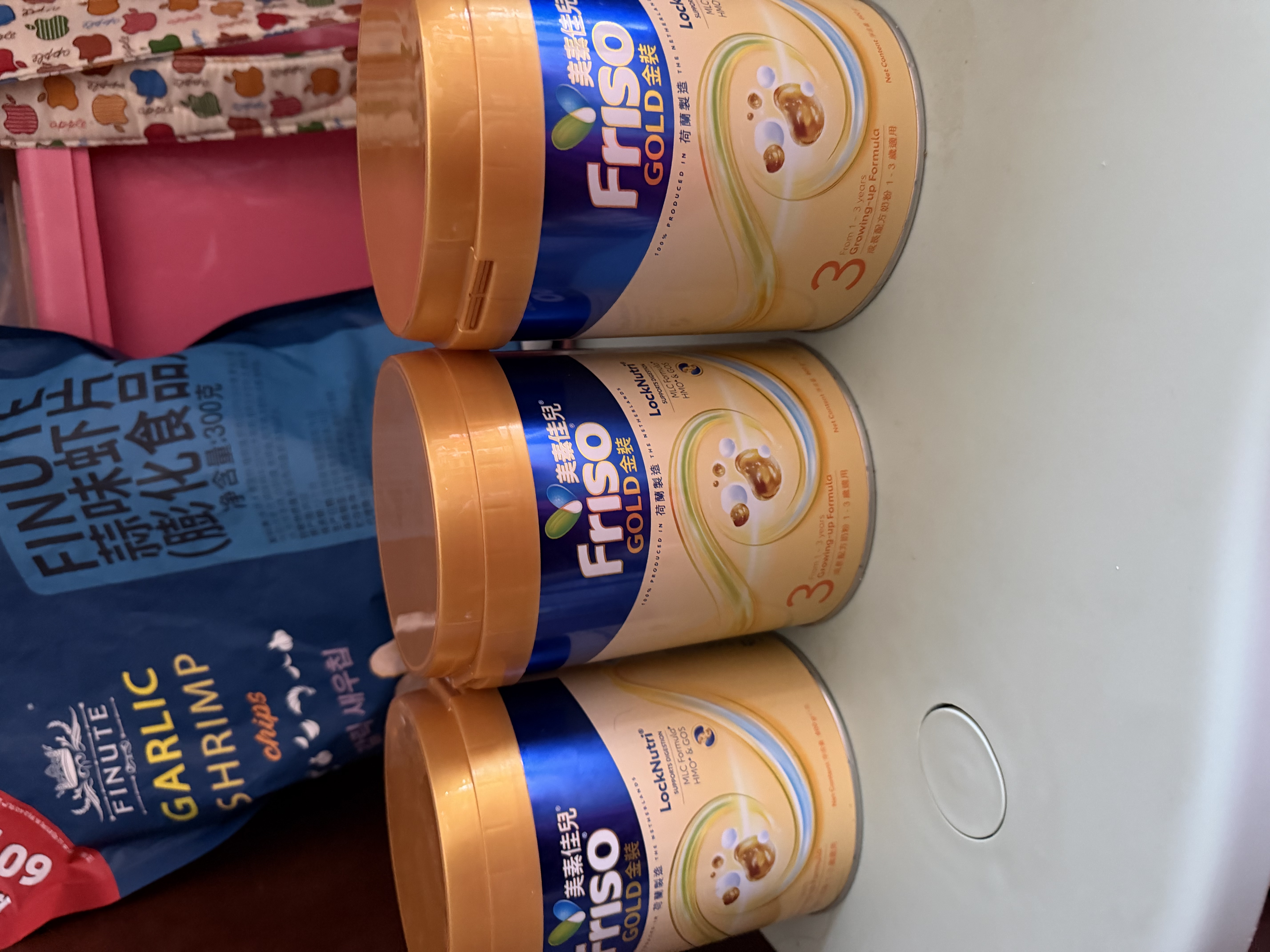 Friso美素佳儿港版金装幼儿配方奶粉3段800g*3罐（1岁+）6HMO易消化 实拍图