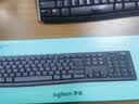 罗技（Logitech）MK275 键鼠套装 无线键鼠套装 办公键鼠套装 全尺寸 商务键鼠套装 带无线2.4G接收器 黑蓝色 实拍图