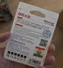 DM大迈 128GB TF（MicroSD）存储卡 黄卡 C10 手机行车记录仪监控摄像头专用高速内存卡 实拍图
