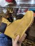 添柏岚（Timberland）踢不烂经典大黄靴高帮马丁靴户外防水真皮宽版男 10061W 41 实拍图