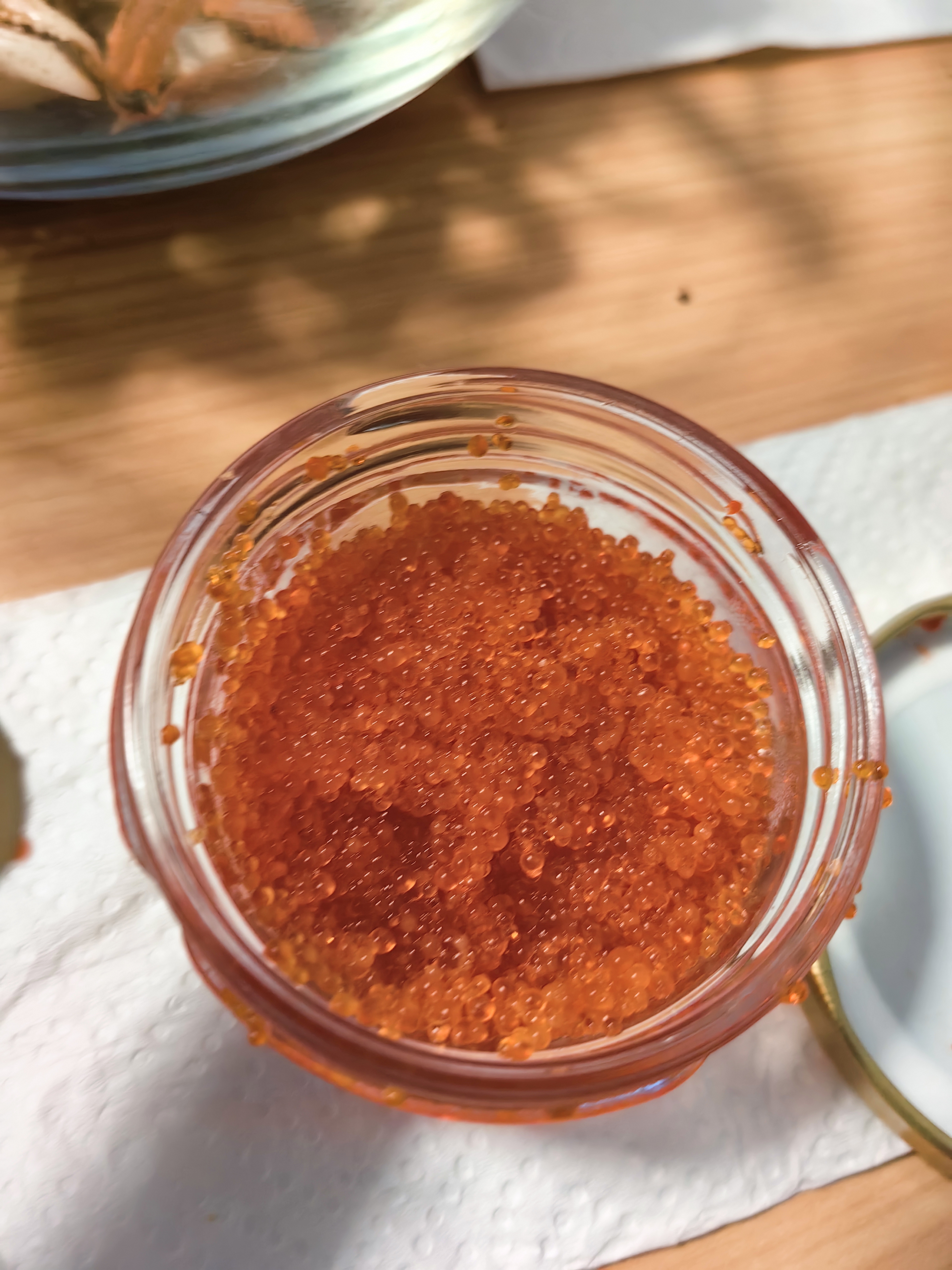 江船长飞鱼籽 寿司专用材料新鲜大粒鱼籽60g  玻璃罐装 实拍图