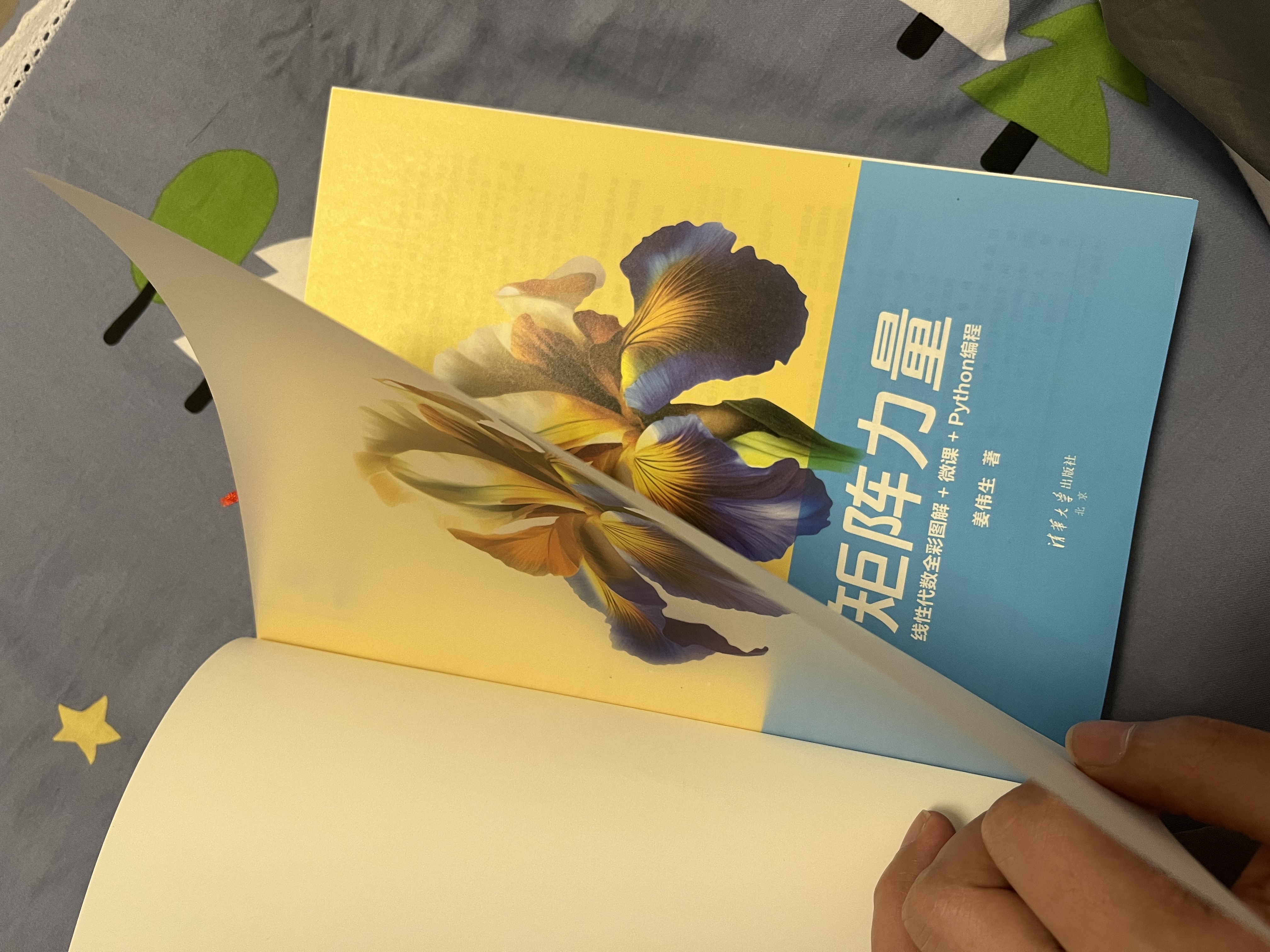 矩阵力量：线性代数全彩图解+微课+Python编程 实拍图