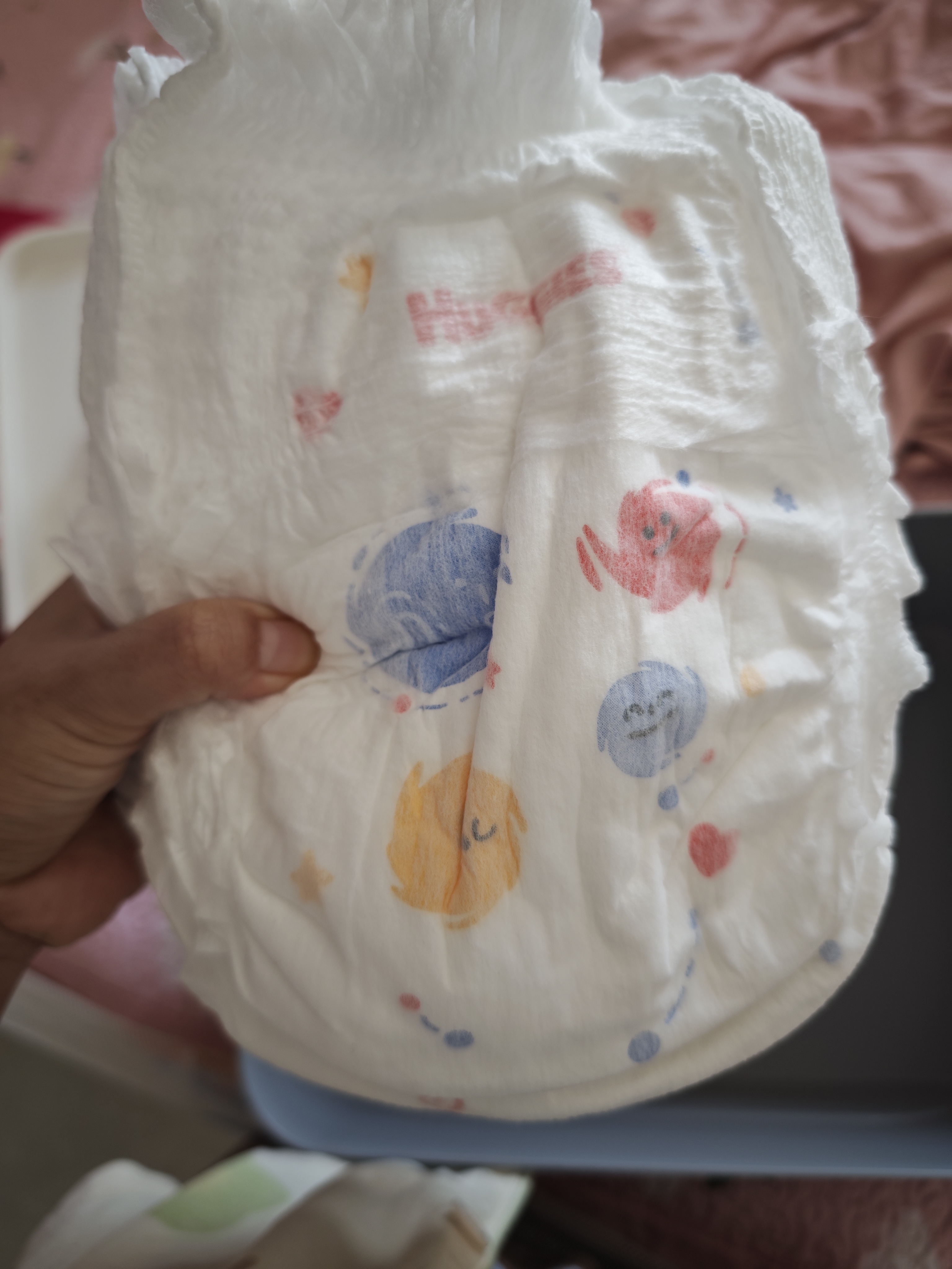 好奇（Huggies）金装小黑洞拉拉裤XL96片(12-17kg)尿不湿【速干不易红】 实拍图