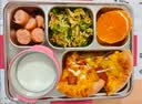 泰福高（TAFUCO）饭盒316不锈钢学生餐盘分格餐盒上班族便当盒配筷勺+保温袋 T5354 实拍图