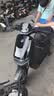 九号（Ninebot）N85C电动摩托车 9号电动电瓶车成人小型铅酸电摩-战斗黑 实拍图