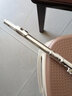 星海（XINGHAI INSTRUMENT）长笛镀银C调16键闭孔曲列E键长笛子专业院校考级长笛乐器 16孔C调白铜初学款YH-121（无E键） 实拍图