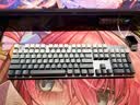 罗技（Logitech）K845机械键盘 有线键盘 办公电脑打字键盘  电竞游戏发光全尺寸个性化定制键帽 K845青轴+极昼透光键帽 实拍图