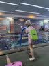 361°儿童泳衣女中小童连体短袖短裤夏季泳装专业学游泳快干温泉游泳衣 实拍图
