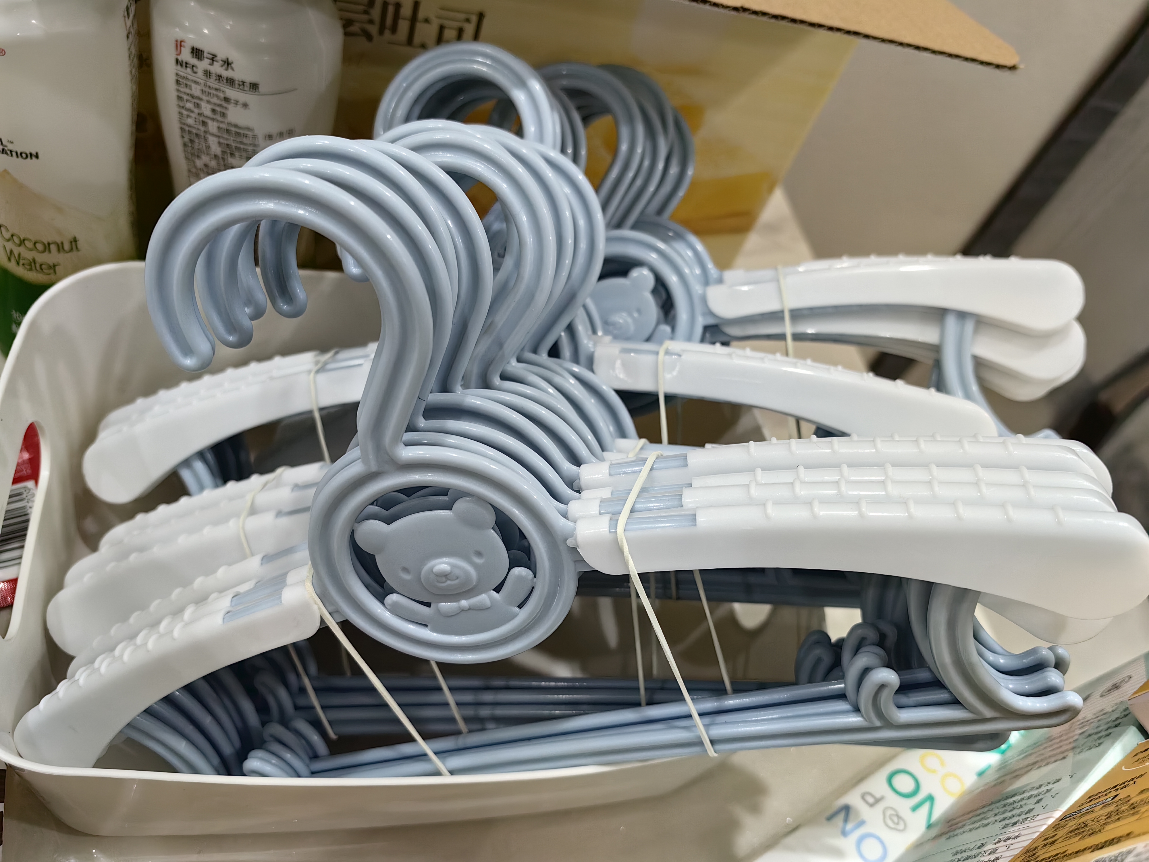 儿童衣架婴儿宝宝专用衣架小孩新生儿晾衣架伸缩挂衣神器高品质 品牌加厚款10支随机色 实拍图