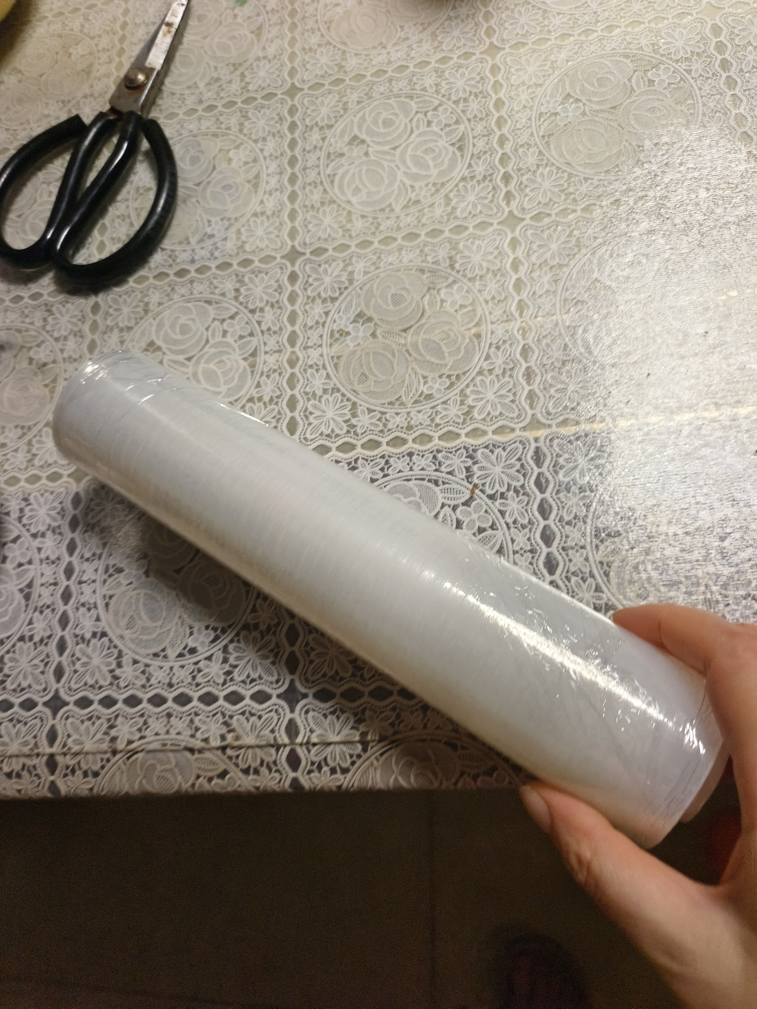 妙洁免刀撕PE保鲜膜160米中碗 家用点断式食品级微波炉冰箱不含塑化剂 实拍图
