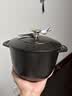 珐宝（staub）法国进口珐琅铸铁锅奶锅汤锅炖锅煎炒锅具饭釜锅黑色16cm 1004163 实拍图
