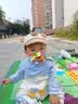 眺德高宝宝鸭舌帽子秋冬季韩版薄男女童可爱小熊防晒灯芯绒婴儿春秋软檐 灯芯绒rock熊贴鸭舌-卡其色 建议8个月-2岁（46-50cm) 实拍图