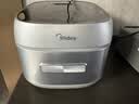 美的（Midea）【美食大赛同款】新升双热风电饭煲晶钛0涂层不粘4L火旋风IH加热家用智能电饭锅4-5人HC4050S 实拍图