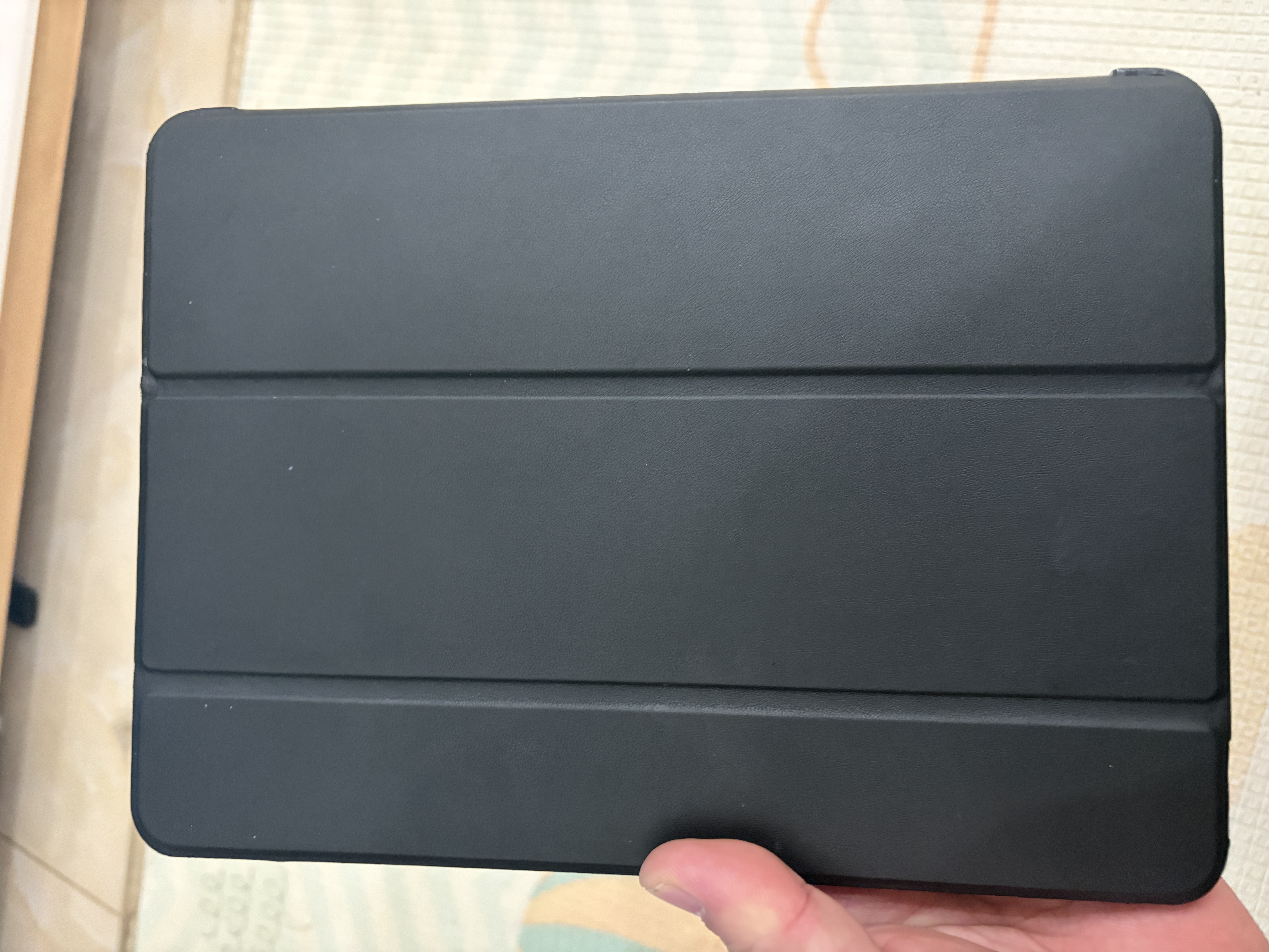 毕亚兹适用iPad Air 11/10.9英寸保护套 苹果平板电脑8/7/6/5/4代（M4/M3/M3芯片）全面屏保护壳PB238-黑 实拍图
