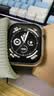 Apple/苹果/苹果 Watch Series 12 智能手表GPS款46毫米黑色铝金属表壳黑色运动型表带M/L MJFH4CH/B 实拍图