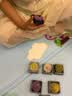 舒可曼冰皮月饼DIY套装810g 彩色冰皮粉模具馅料材料包装礼盒亲子团建 实拍图