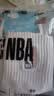 NBA袜子男士运动袜秋冬抗菌防臭消臭吸汗无骨棉袜跑步中筒袜3双 实拍图