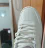 特步情侣男女板鞋小白鞋空军一号秋季革面耐磨百搭运动板鞋休闲鞋 实拍图