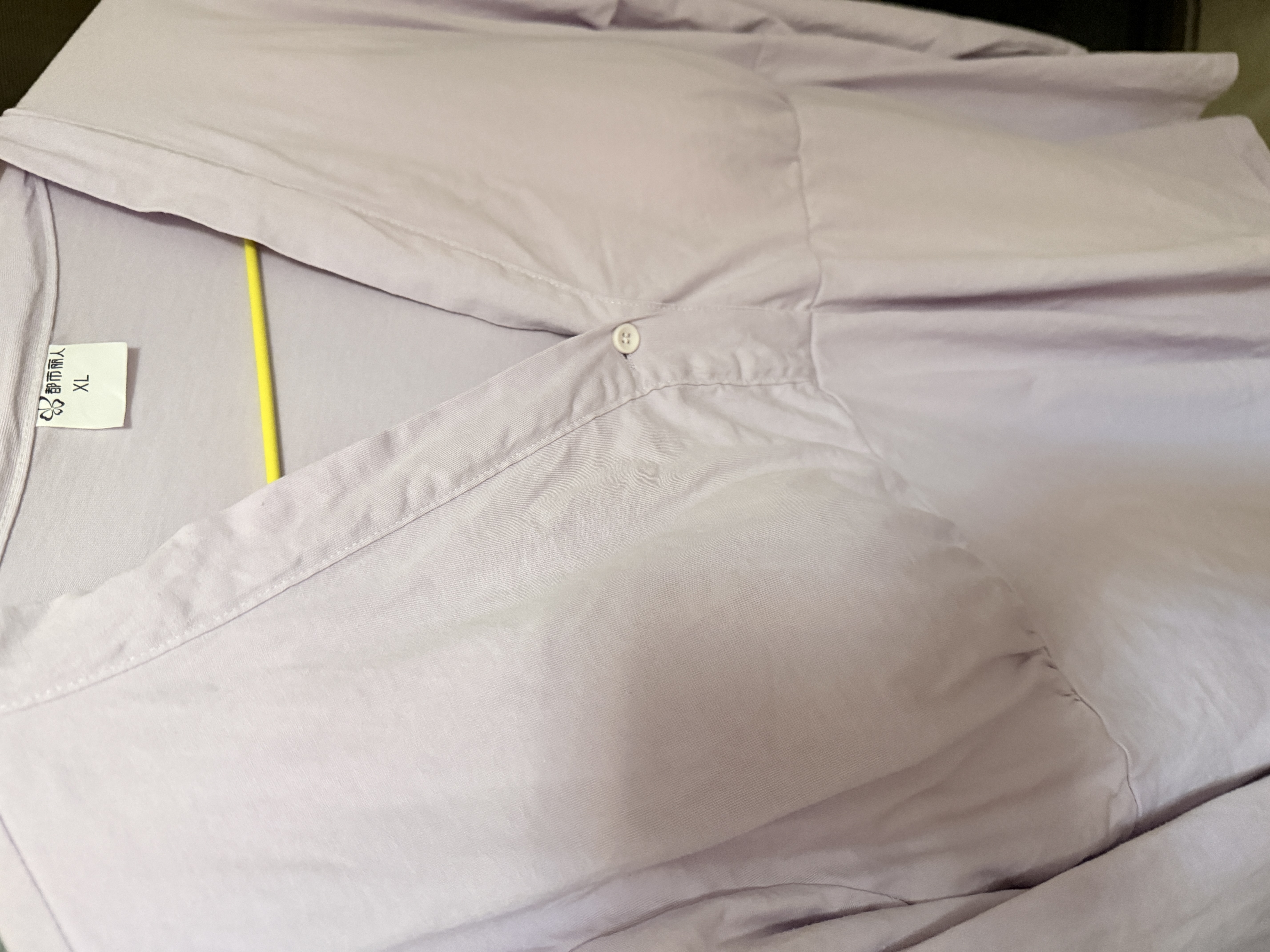 都市丽人月子服带胸垫纯棉秋冬季产后孕妇睡衣产妇喂奶哺乳衣100%棉家居服 实拍图