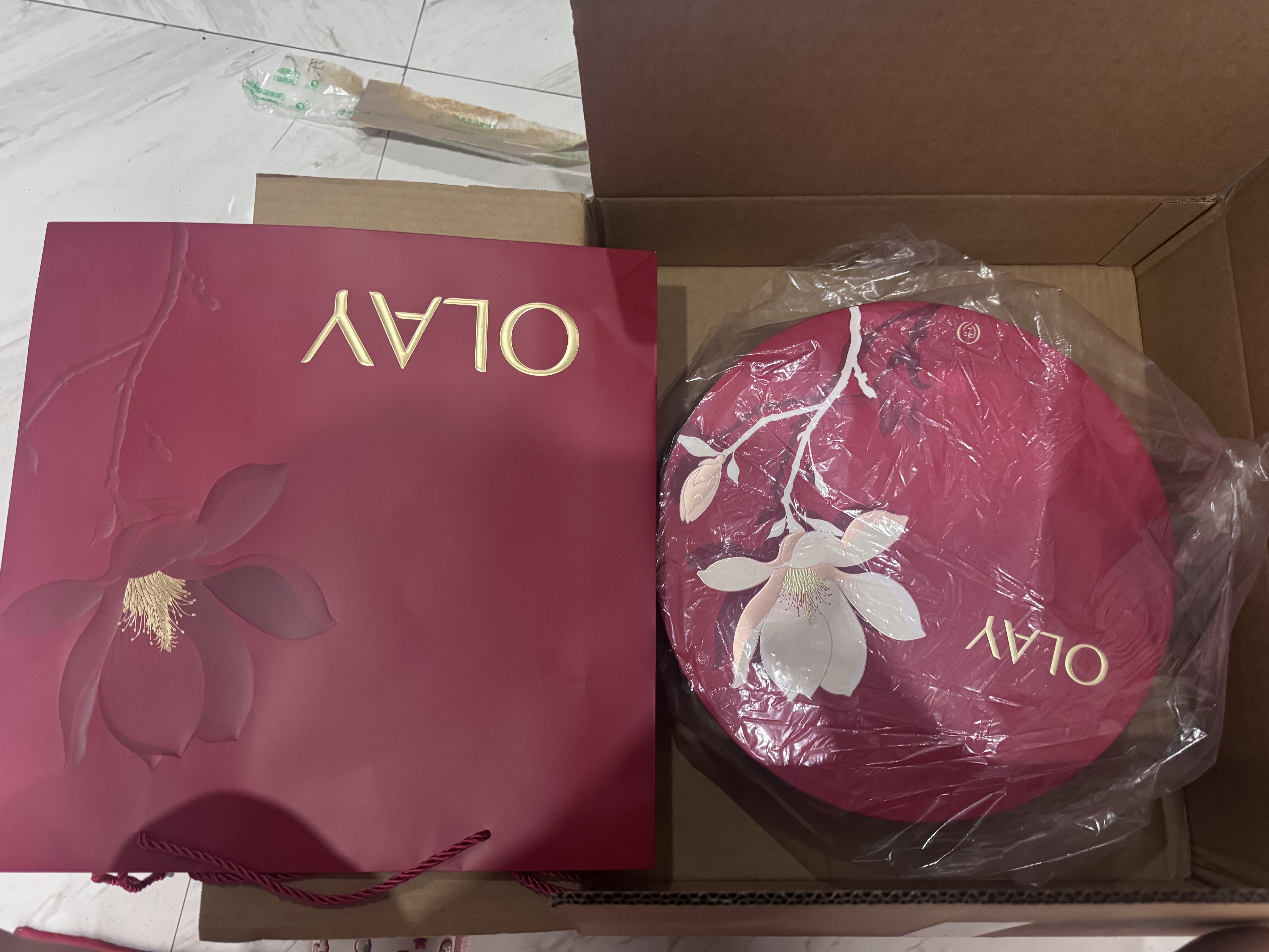 玉兰油（OLAY）大红瓶水乳液面霜保湿抗皱紧致护肤品套装礼盒生日礼物送女友 实拍图