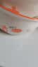 【东东农场专供】碗盘套装大吉大利釉下彩餐具新婚礼品碗蝶筷组合 5.0英寸饭碗【4只装】 大桔大利 实拍图