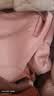 戴维贝拉（DAVE＆BELLA）童装防水衣服男童儿童外套女童秋冬宝宝加绒大童防风衣男孩女棉服 灰粉色DB4224558 120 cm（建议身高110-120cm） 实拍图