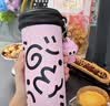 炊大皇保温杯316医用级不锈钢茶仓分离吸管大容量水杯夹心乌梅600ml 实拍图