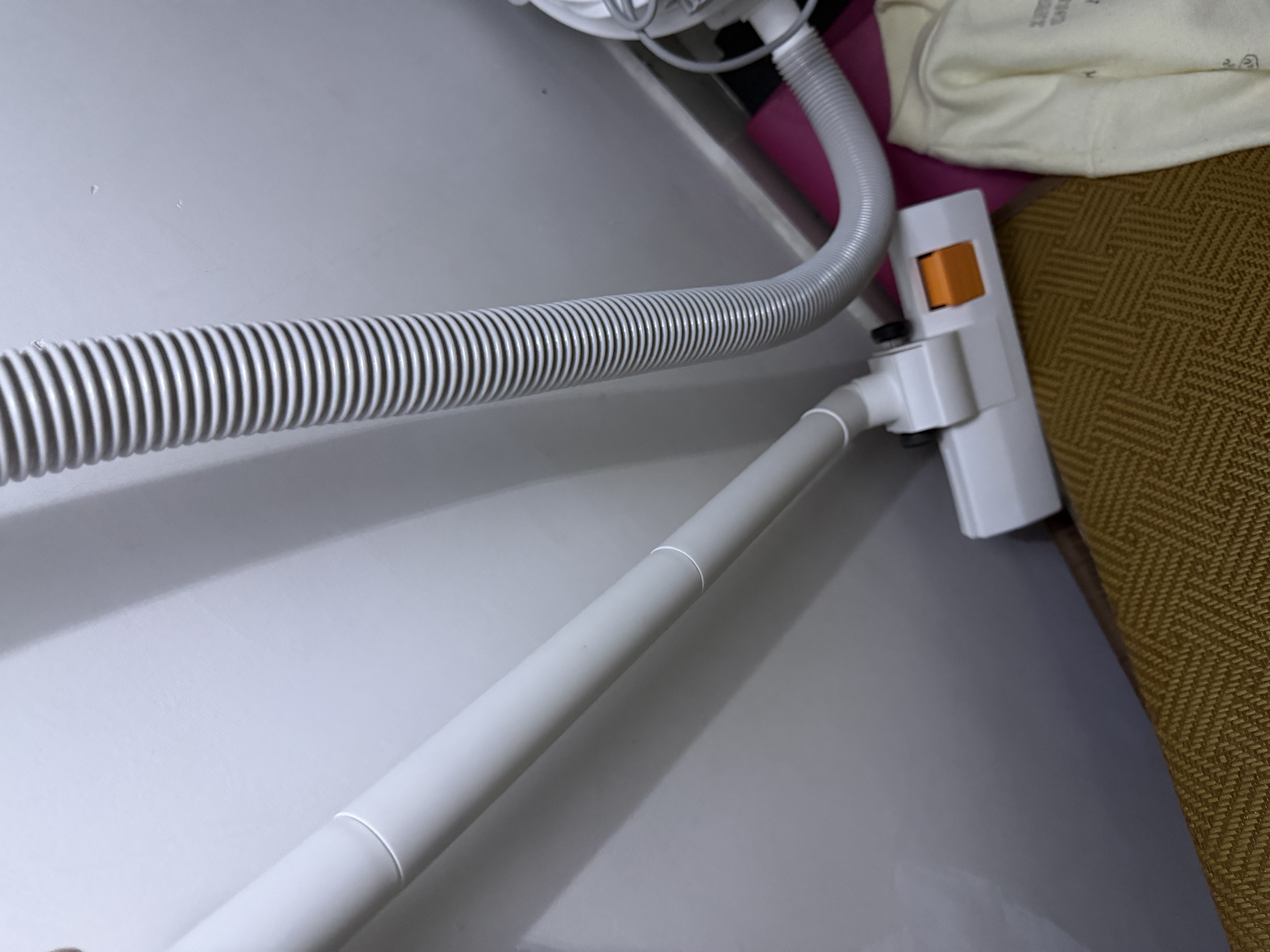 德尔玛（Deerma）【返50E卡到手102元】TJ700S 桶式吸尘器 开荒装修院子吹灰 家用商用 1200W大功率 3用吸头 实拍图