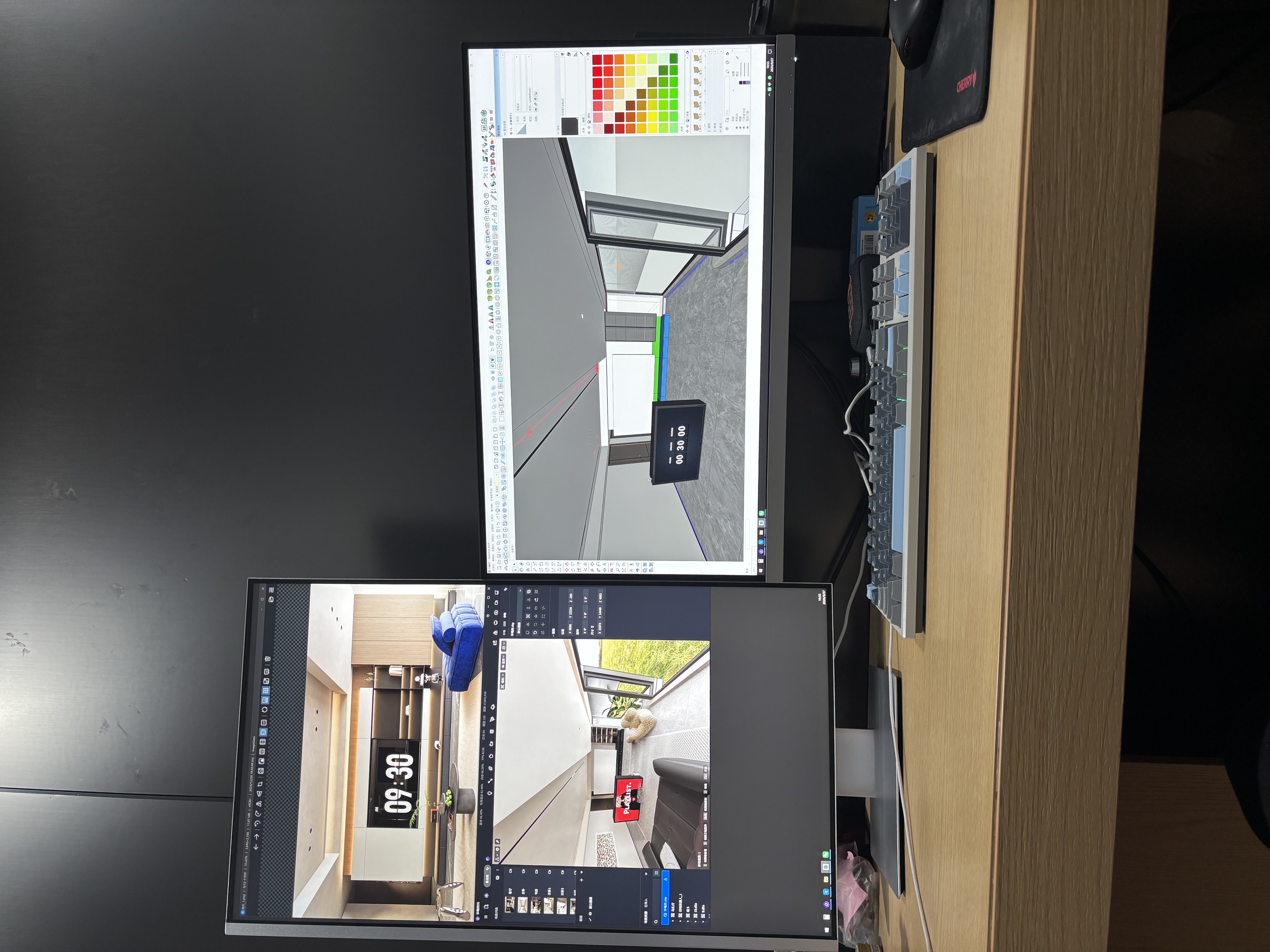 iPlaoe 32英寸4K显示器144HZLG屏专业设计调色剪辑10bit高色域IPS游戏电竞ps5电脑外接显示屏幕typec 高色域4k IPS面板 店长推荐F3232Pro版 实拍图