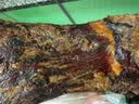 詹腊坊腊肉烟熏土猪五花腊肉正宗四川腊肉贵州腊味烟熏1年后腿老腊肉 [农村黑猪]3斤整块五花肉 实拍图