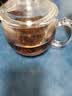 原矿水晶石头杯水晶杯玉石茶杯高档水杯轻奢玻璃杯原石手工带盖 透明【水晶玻璃】377ml2只 实拍图