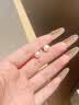 漪希记淡水珍珠耳钉天然女士2026新款耳环耳饰轻奢耳坠纯银送妈妈6-7mm 实拍图