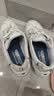 斯凯奇（Skechers）女鞋秋季小白鞋蕾丝休闲运动熊猫鞋黑色增高厚底老爹鞋 白色/WHT 37 尺码偏大，建议选小半码 实拍图