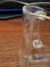 方形公道杯加厚耐热高硼硅玻璃透明泡茶过滤功夫350ML 四方公杯（无不锈钢滤网） 实拍图