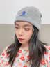 卡尔美（KELME）帽子男女秋冬季保暖户外滑雪毛线帽冷帽针织帽骑行防寒运动护耳帽 实拍图