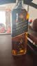 尊尼获加（JOHNNIE WALKER）洋酒 12年黑方黑牌500ml 苏格兰调和型威士忌无盒 实拍图