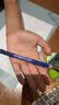 派通（Pentel ）【开学必购】AX105W糖果色自动铅笔 0.5mm不易断芯学生绘图考试用活动铅笔尾带橡皮 蓝色单支装 实拍图
