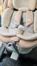 Heekin引领者儿童安全座椅汽车车载用0-12岁新生婴儿宝宝175°可坐可躺 香槟金-智能MAX(智能版加配+全罩式遮阳棚) 实拍图