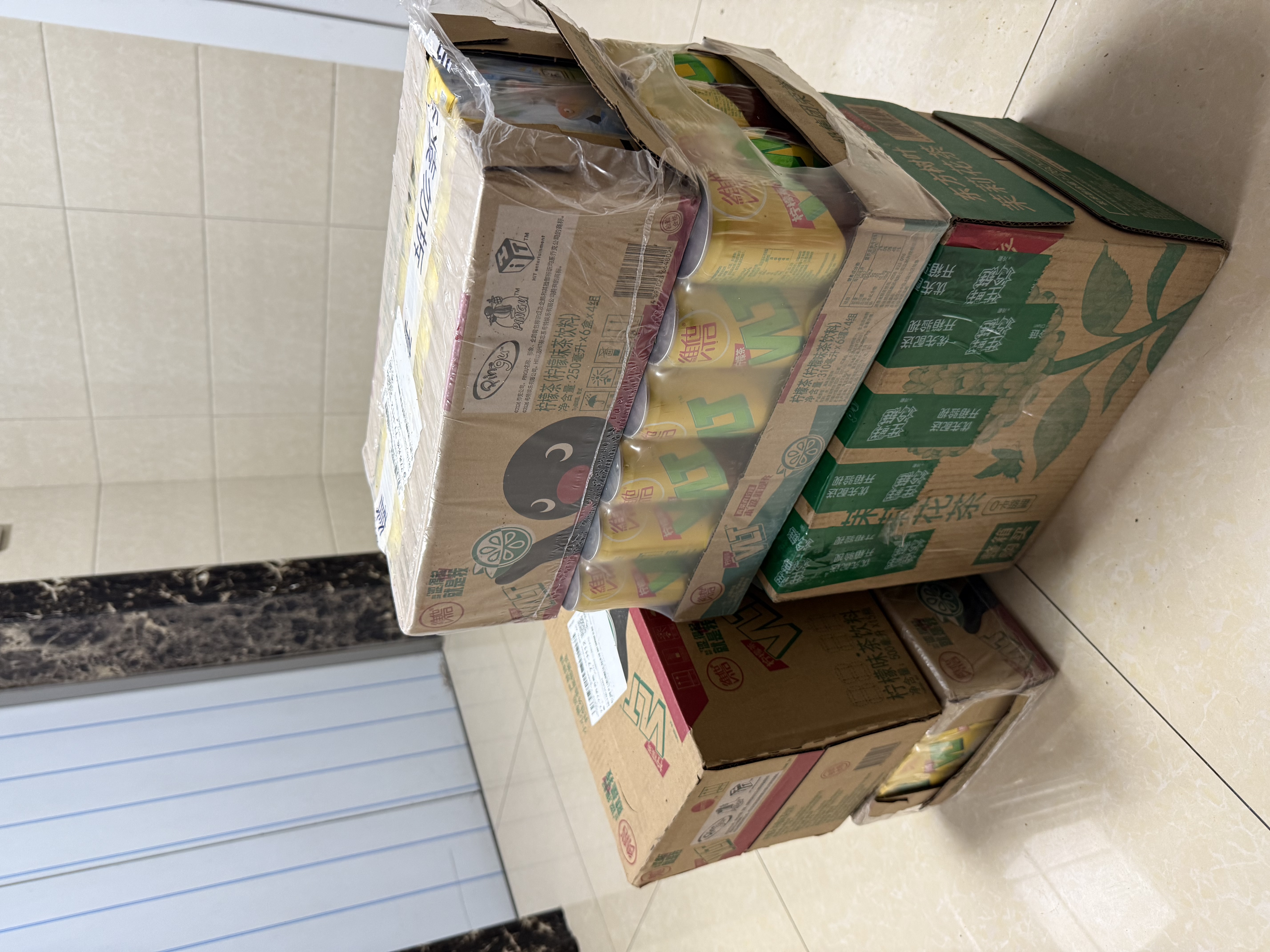 维他奶维他经典柠檬茶饮料250ml*24盒 家庭聚会 新老包装发货PINGU 实拍图