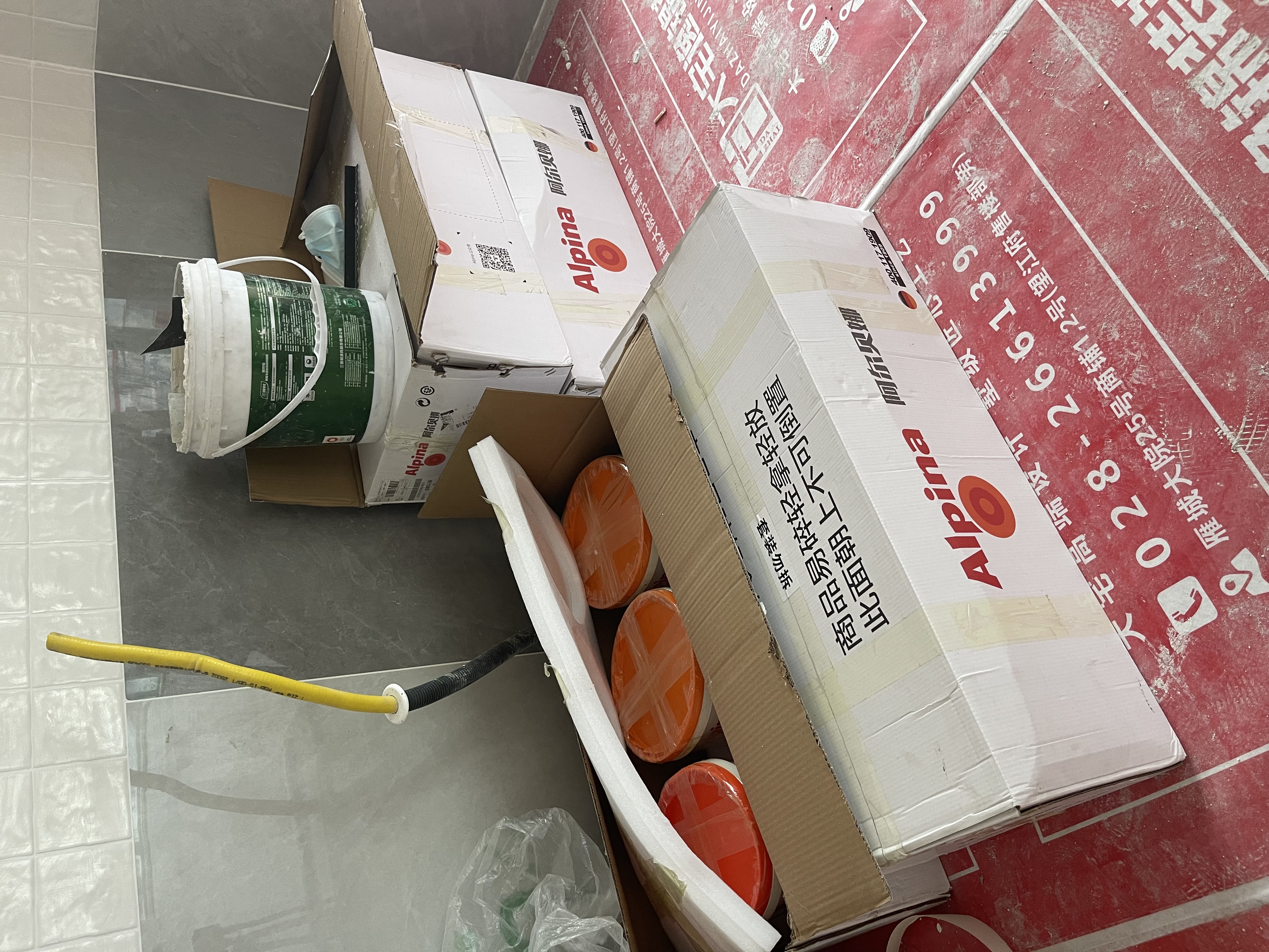 阿尔贝娜德国乳胶漆新恩蓓室内进口油漆涂料墙面漆白色套装15L 实拍图