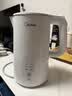 美的（Midea）电热水壶食品级304不锈钢自动断电双层防烫全钢无缝1.5L容量 MK-HJ1566 实拍图