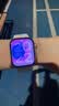 Apple/苹果/苹果 Watch S11 智能手表GPS款42毫米玫瑰金色铝金属表壳淡桃粉色运动型表带S/M MEUN4CH/B 实拍图