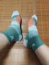 361°男士吸汗防臭中筒袜跑步户外运动长袜 绿灰【三双装】 均码 实拍图
