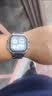 卡西欧（CASIO）小方块手表 ae1200电子表初高中学生复古小银块石英表新款 礼物 AE-1200WHD-1A 实拍图