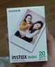 INSTAX富士instax立拍立得 mini相纸 白边双包20张+香蕴花影边框贴 实拍图