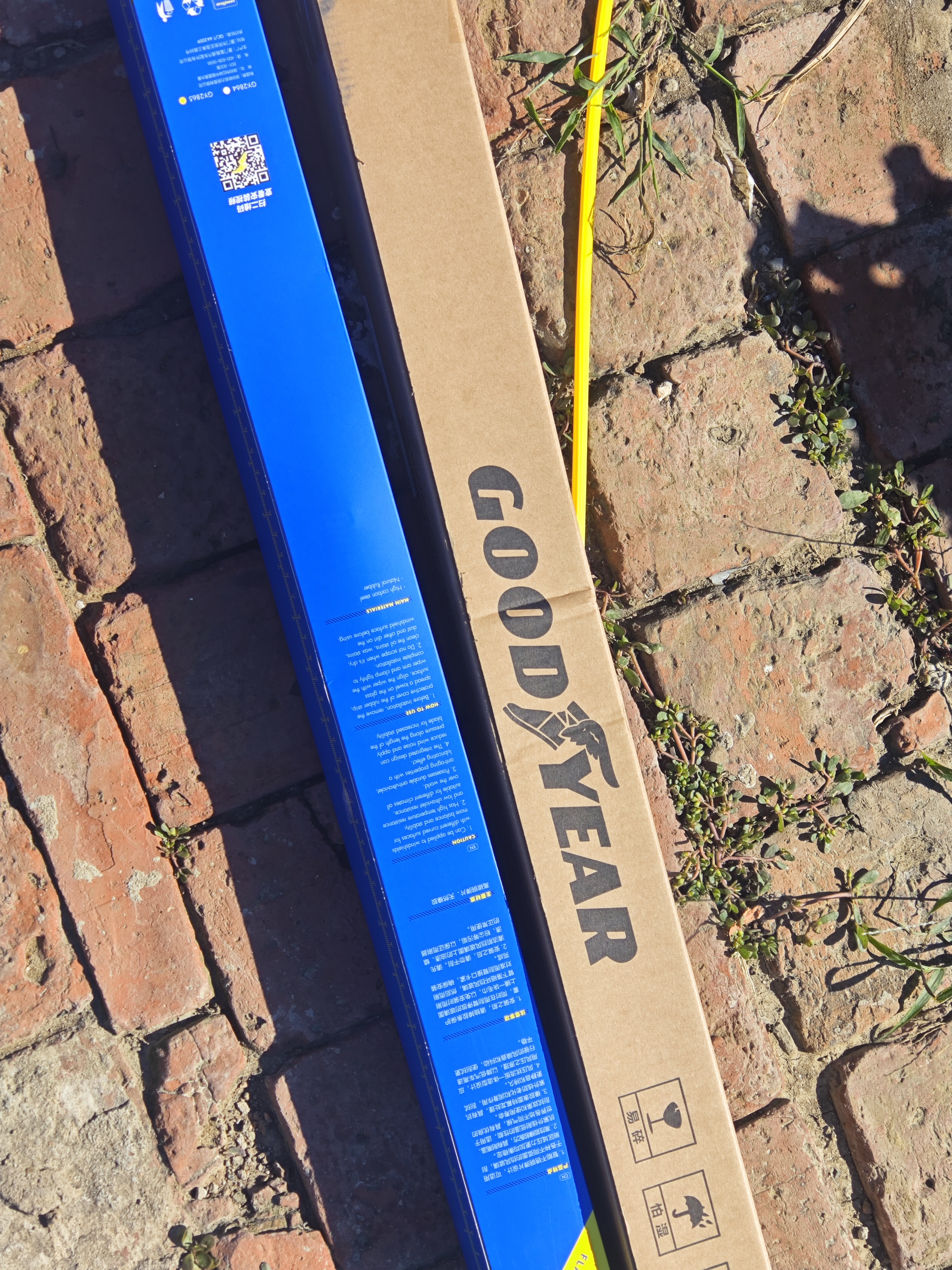 固特异（Goodyear）特斯拉MODEL3雨刮器片Model Y专用无骨胶条TESLA毛豆3新能源1对装 实拍图