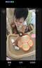 COOKSS宝宝餐盘硅胶学吃饭分格儿童餐具辅食碗餐盘带吸盘 双拼橙 实拍图