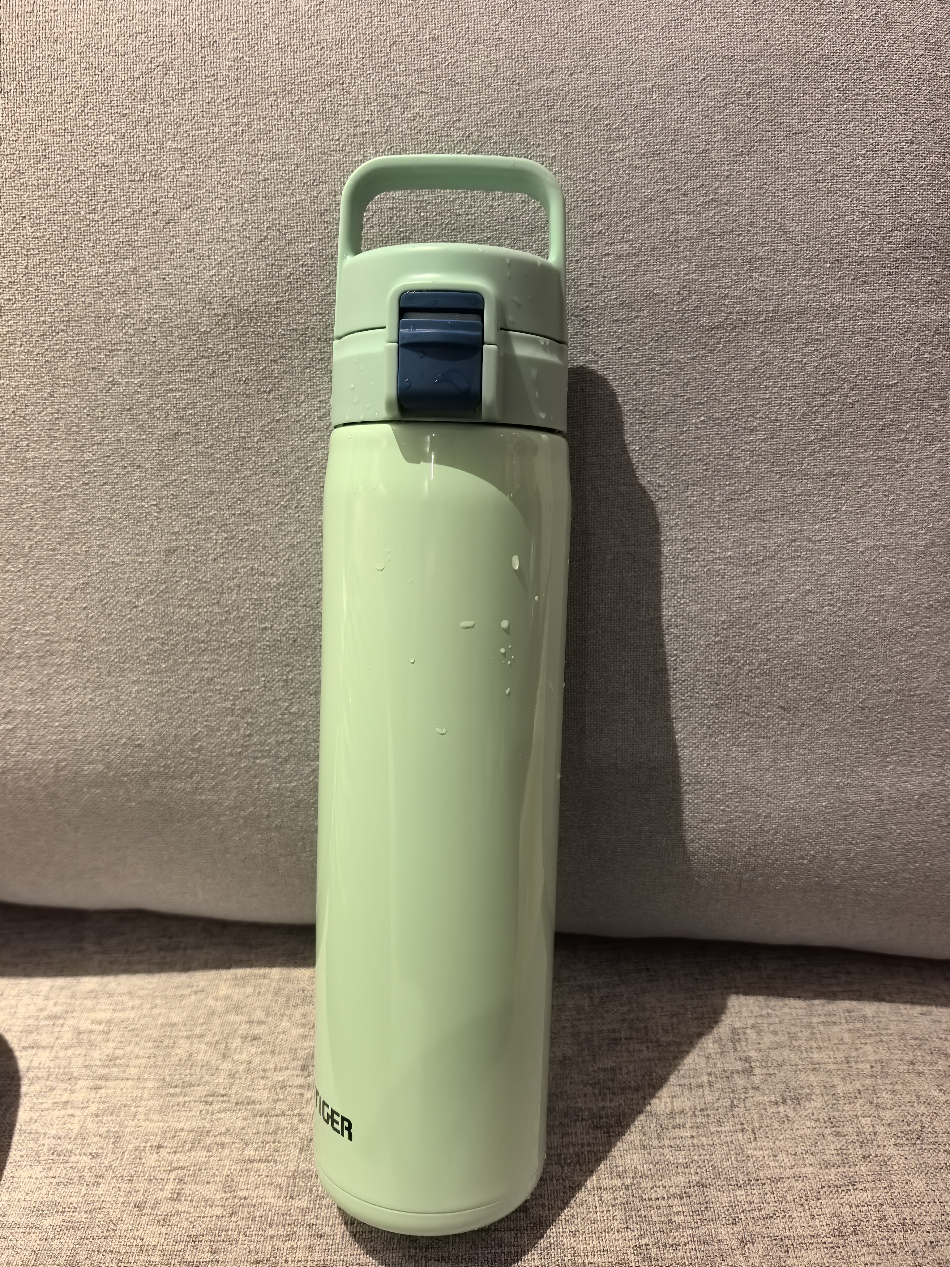 虎牌（TIGER）保温保冷杯户外便携直饮盖水杯MTT-B80C-GM薄荷绿800ml国庆结婚 实拍图